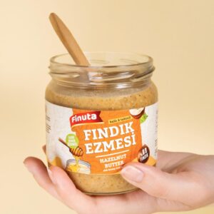 Finuta Ballı Tahinli Fındık Ezmesi %80 Fındık